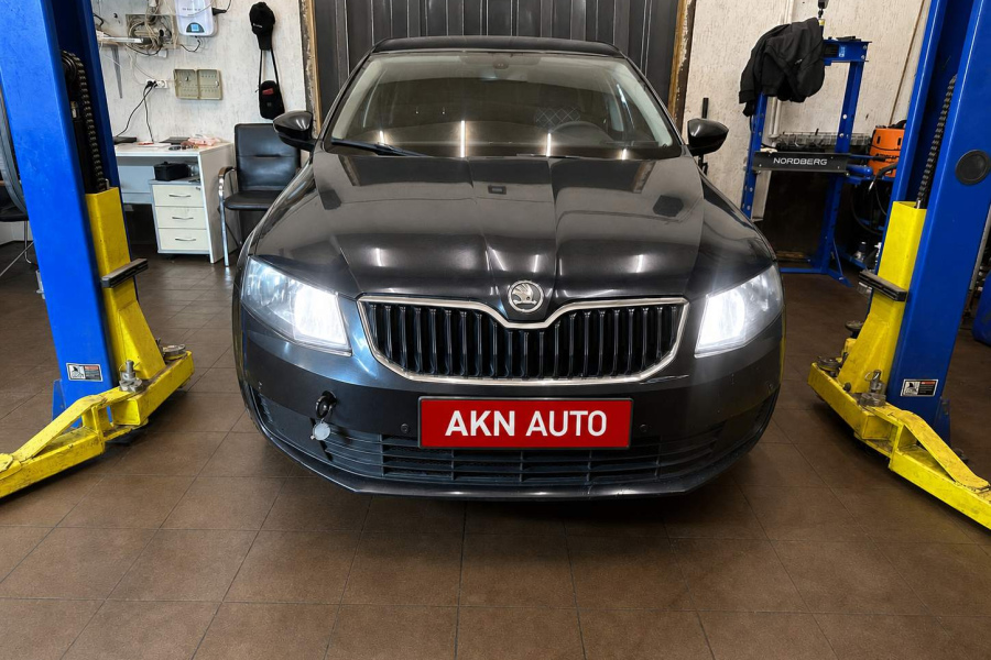 Ремонт мехатроника DSG (замена вставки гидроаккумулятора) Skoda Octavia