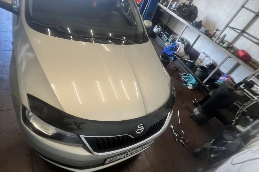 Skoda Rapid (DQ200) пробуксовка сцепления